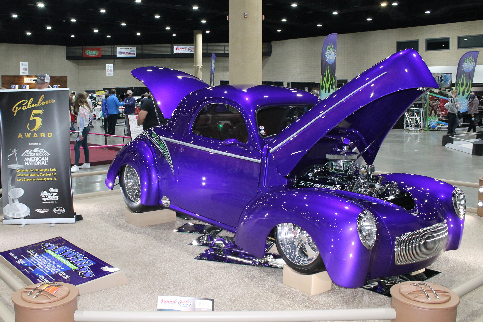 Fabolous 5 Winner Quint Walberts, Coatsville IN, 1941 Willys Coupe